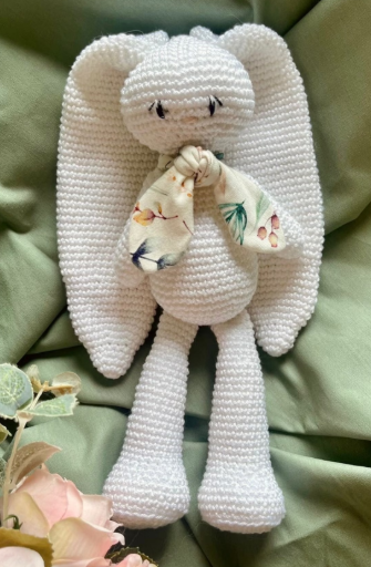 Patron de doudou lapin au crochet